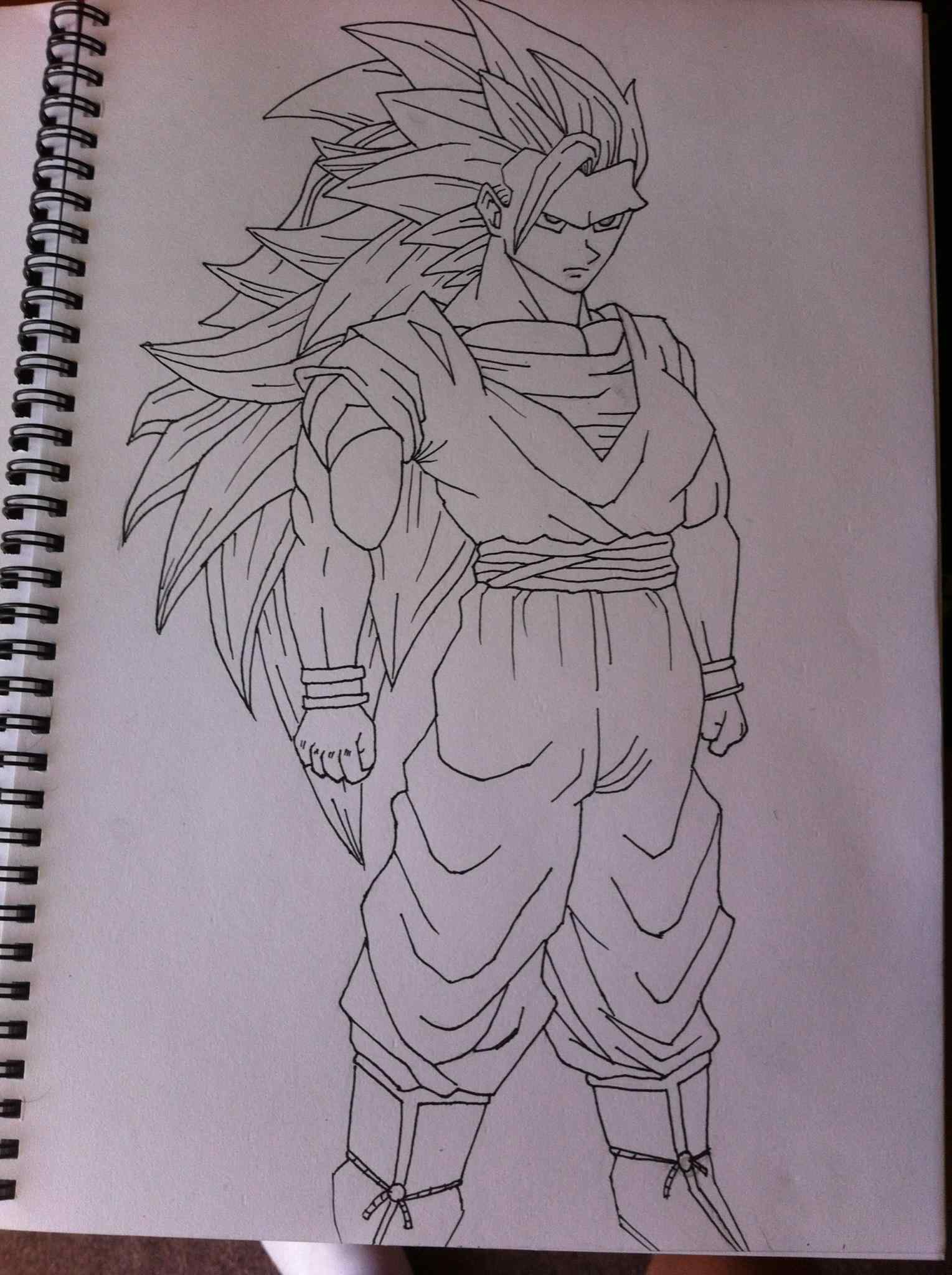 1529x2048 Large Size Of Coloring Pages Boysdraw Goku Super Saiyan Full Gohan