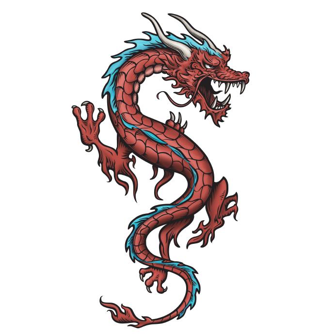 693x693 Drawings Of Chinese Dragons Lovetoknow