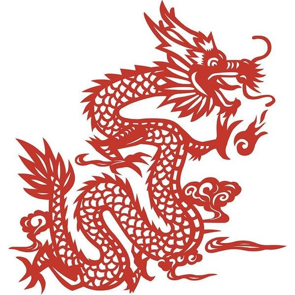 600x600 Drawings Of Chinese Dragons Liked On Polyvore Featuring