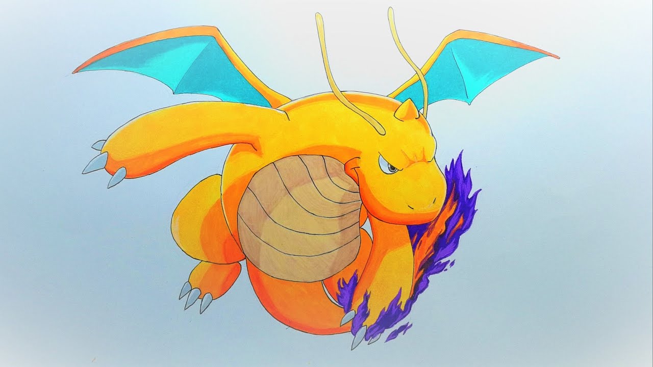 1280x720 Drawing Dragonite Dragon Claw