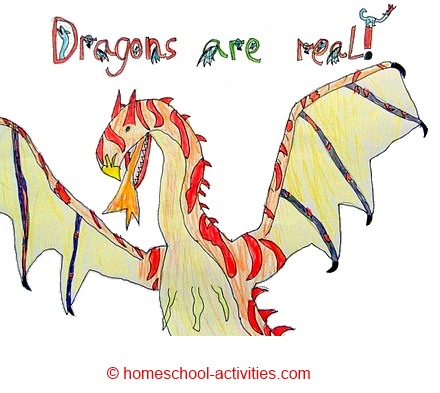 440x393 How To Draw A Dragon Art Projects For Kids