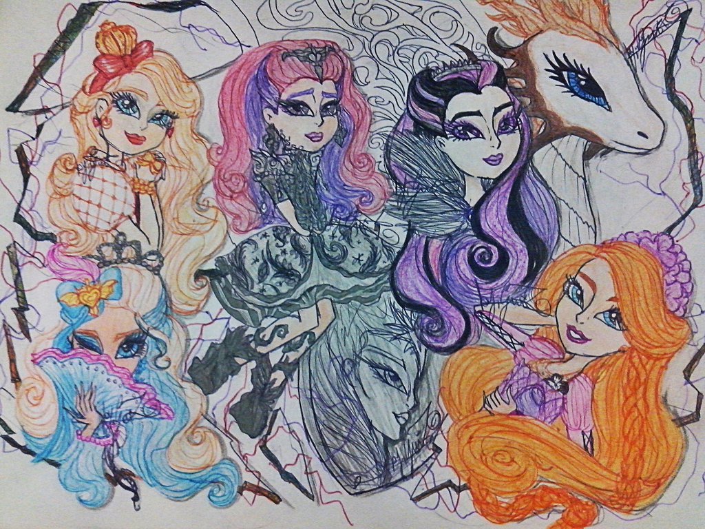 1024x768 Ever After High