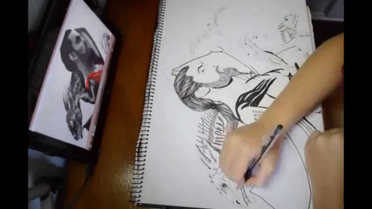 1280x720 Game Of Thrones Fantasy Speed Drawing Of Drogo Daenerys