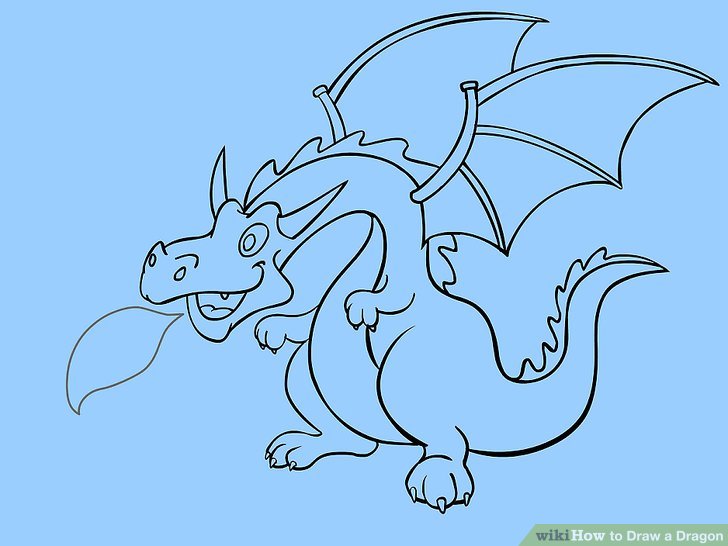 728x546 The 4 Best Ways To Draw A Dragon