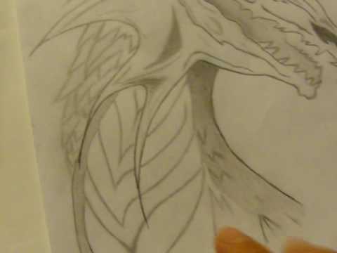 480x360 My Best Dragon Drawings (Pencil And Paint)