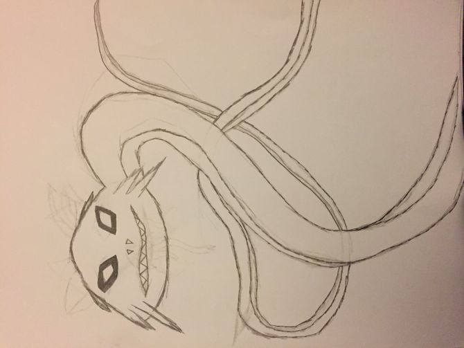 670x503 How To Draw A Chinese Dragon 8 Steps (With Pictures)