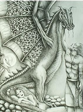 283x378 Pencil Drawings Dragons Pen, Pencil And Color Pencil Drawings