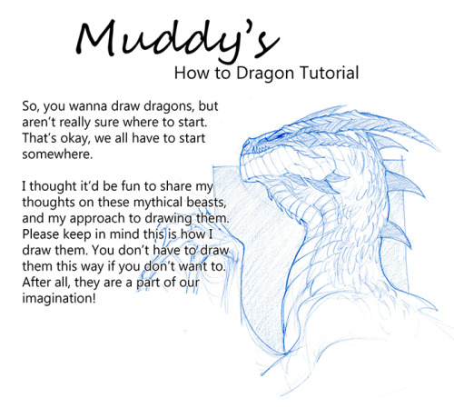 500x449 Dragon Drawing Tutorial Tumblr