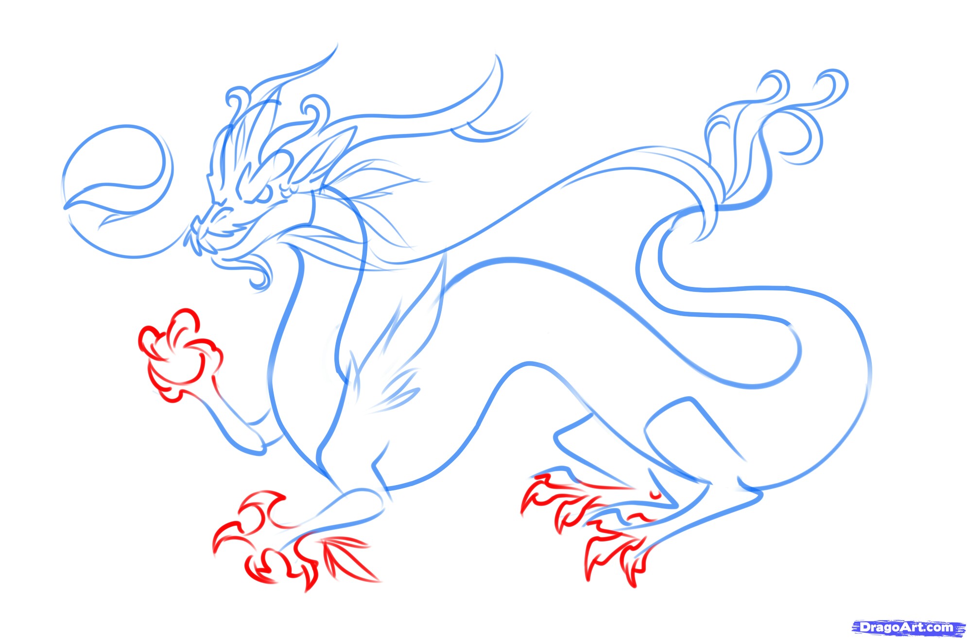 1990x1316 How Draw A Chinese Dragon How Draw Mangaanime How