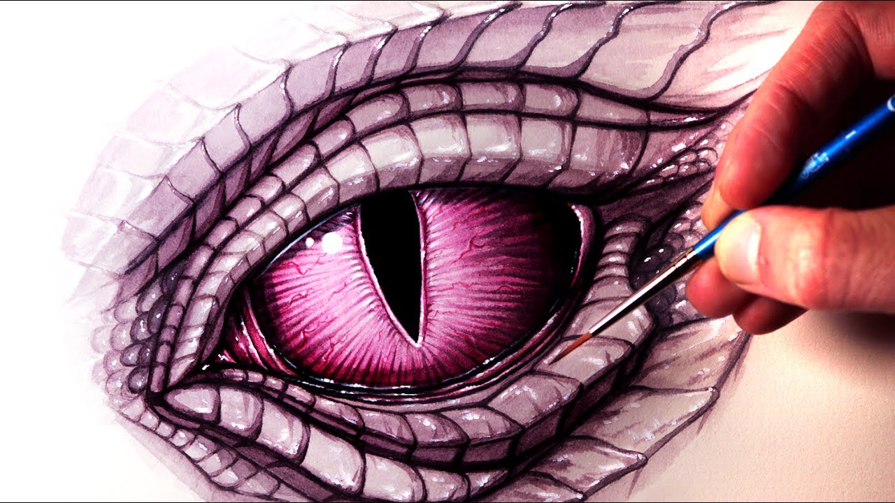 1280x720 Painting A Dragon Eye