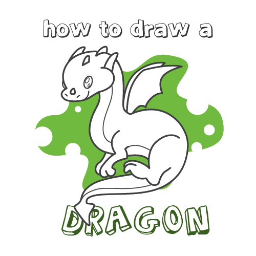 500x500 How To Draw How To Draw A Dragon For Kids