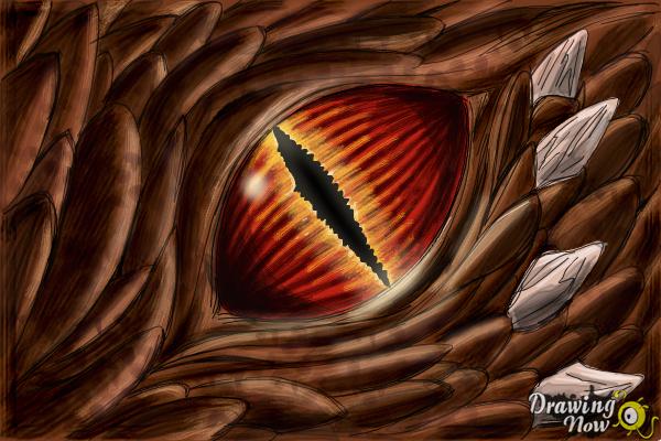 600x400 How To Draw A Dragon Eye