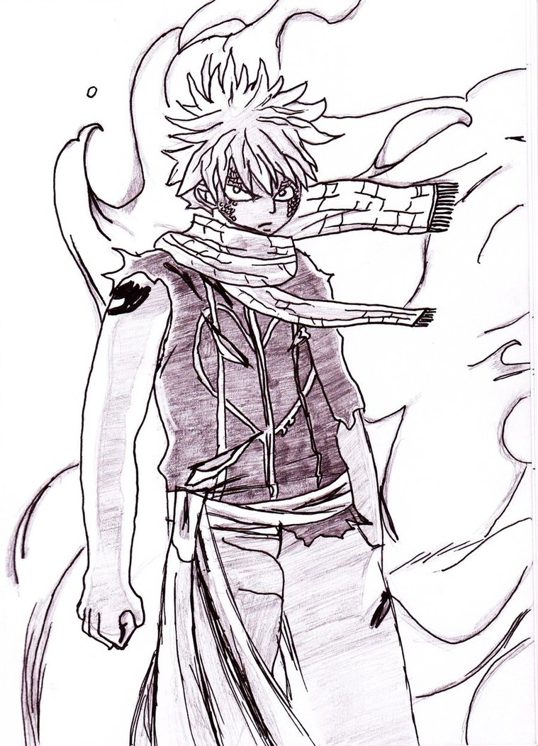 759x1052 Natsu Dragon Force By Salamander Flame
