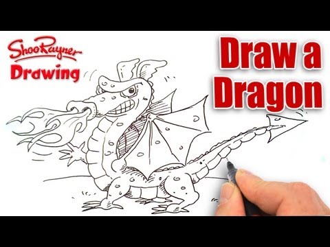 480x360 How To Draw A Welsh Dragon Shoo Rayner Author