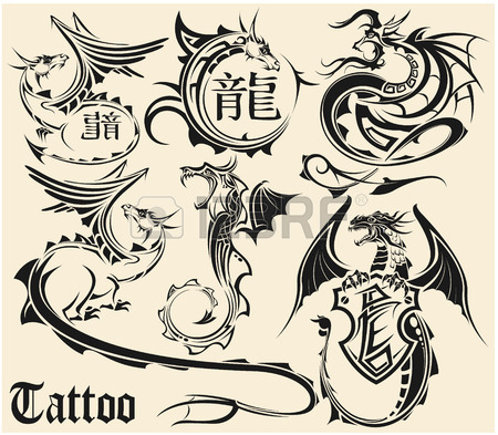 450x393 Dragon Vector. Dragon Drawing Abstract. Creative Dragon Brush