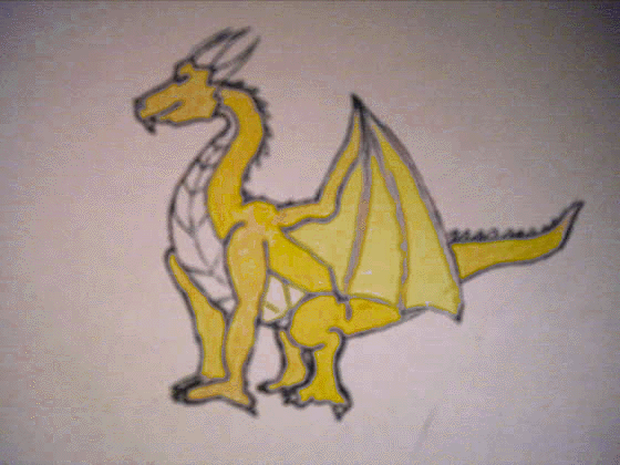 560x420 How To Draw Dragons 13 Steps