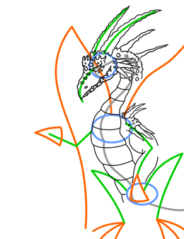 260x338 How To Draw A Dragon Step By Step