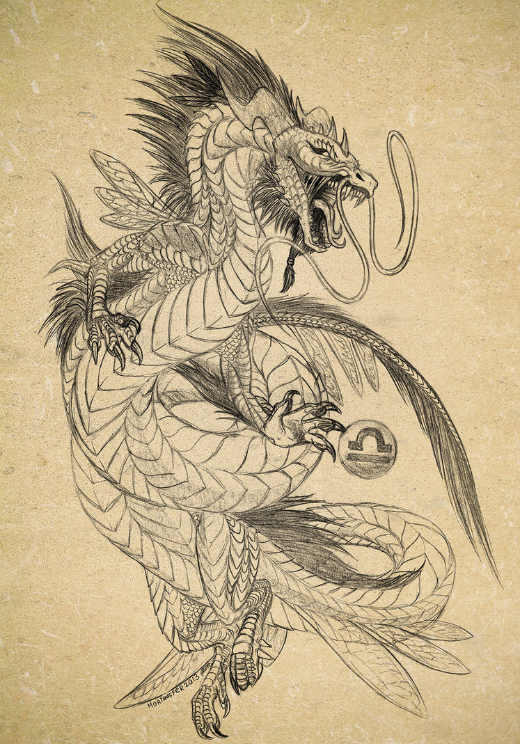 Dragon Tattoo Drawing at GetDrawings | Free download