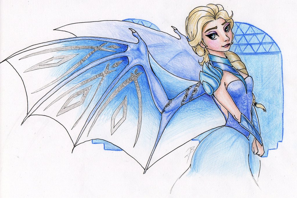 1023x683 The Ice Dragon Queen Wings And Outfit By Dragonademetal