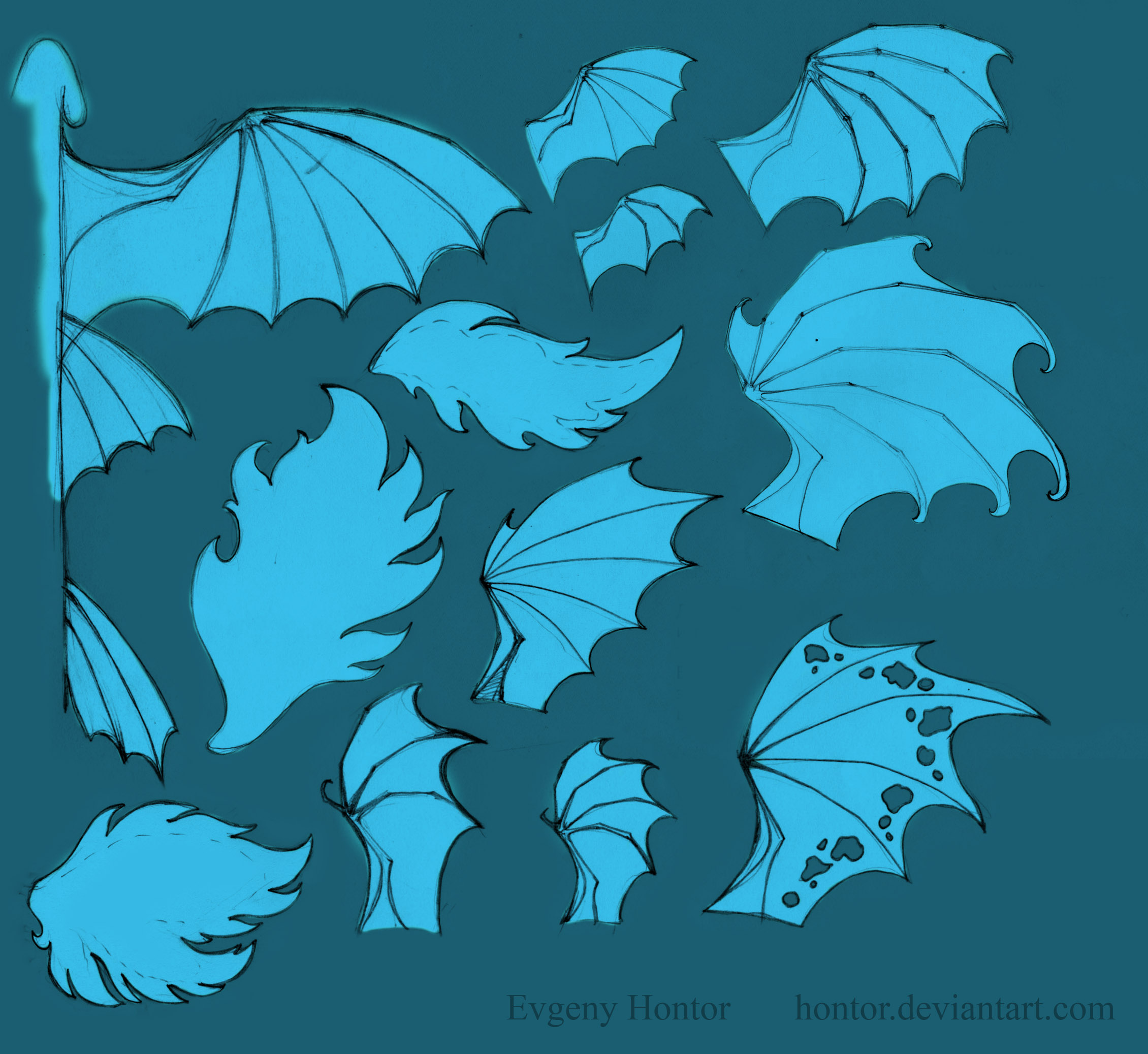 2260x2075 Use Dragon Wings Patterns By Hontor