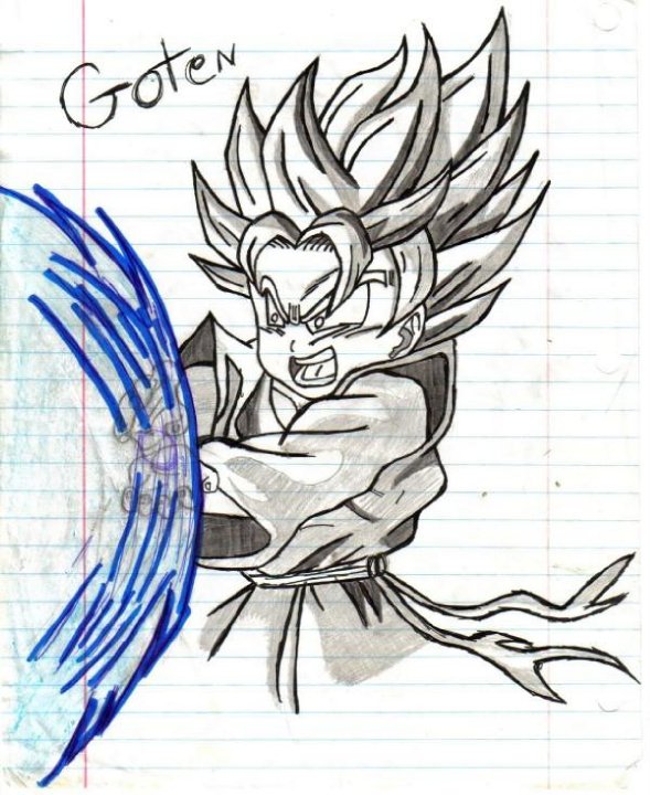 589x720 Super Saiyan Goten (Dragonball Z) By Jessebriceno