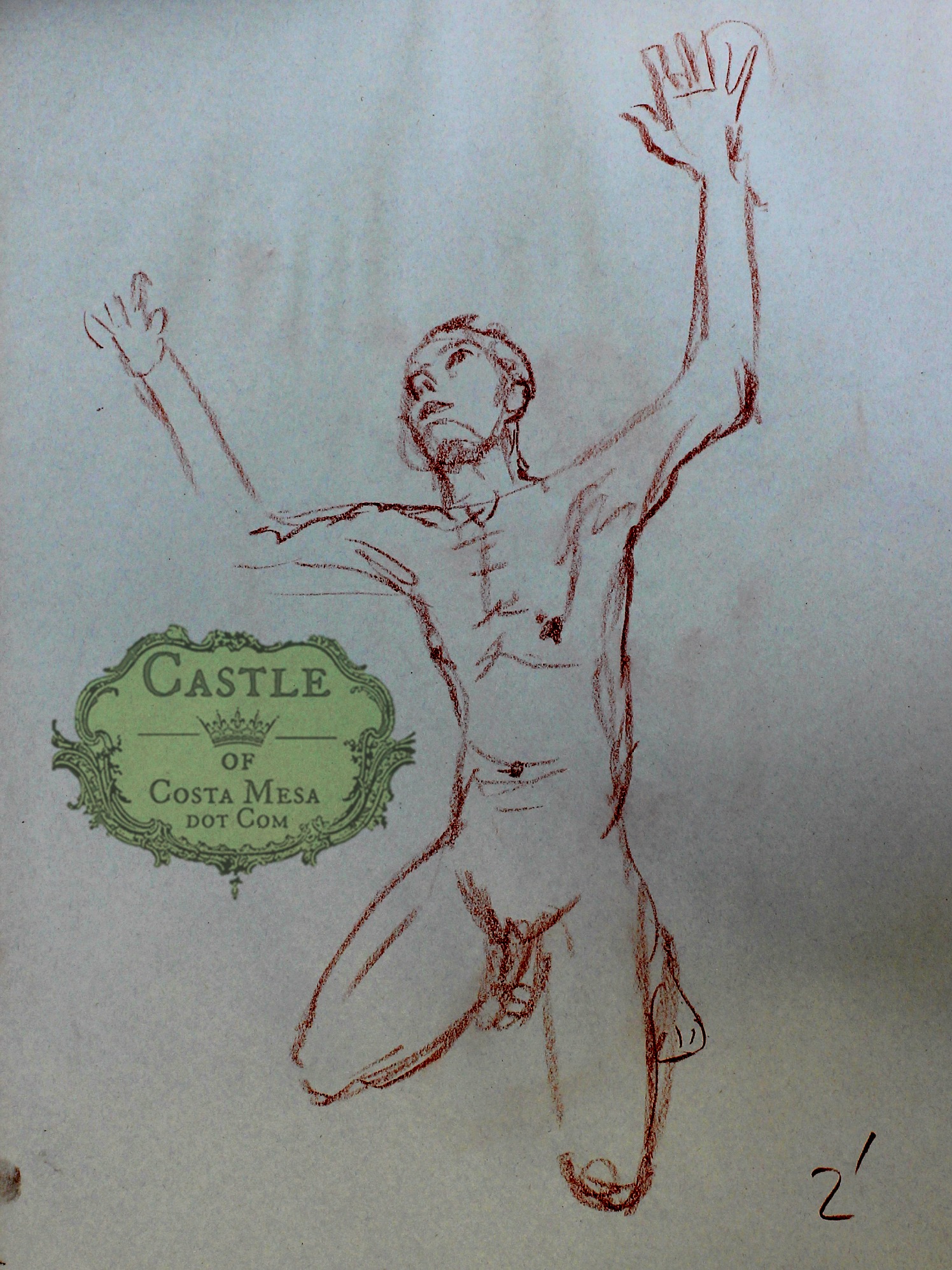 1496x1995 Life Drawing Paul, The Marathon Runner. Thursday Night, February
