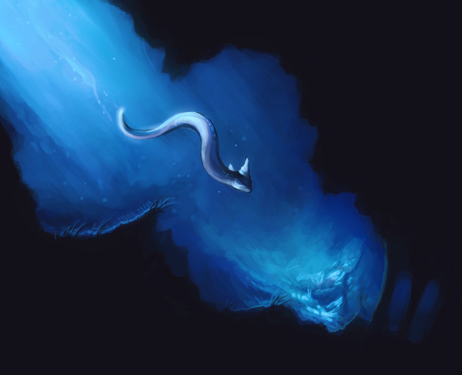 899x729 Day 54 Dratini Drawing Space