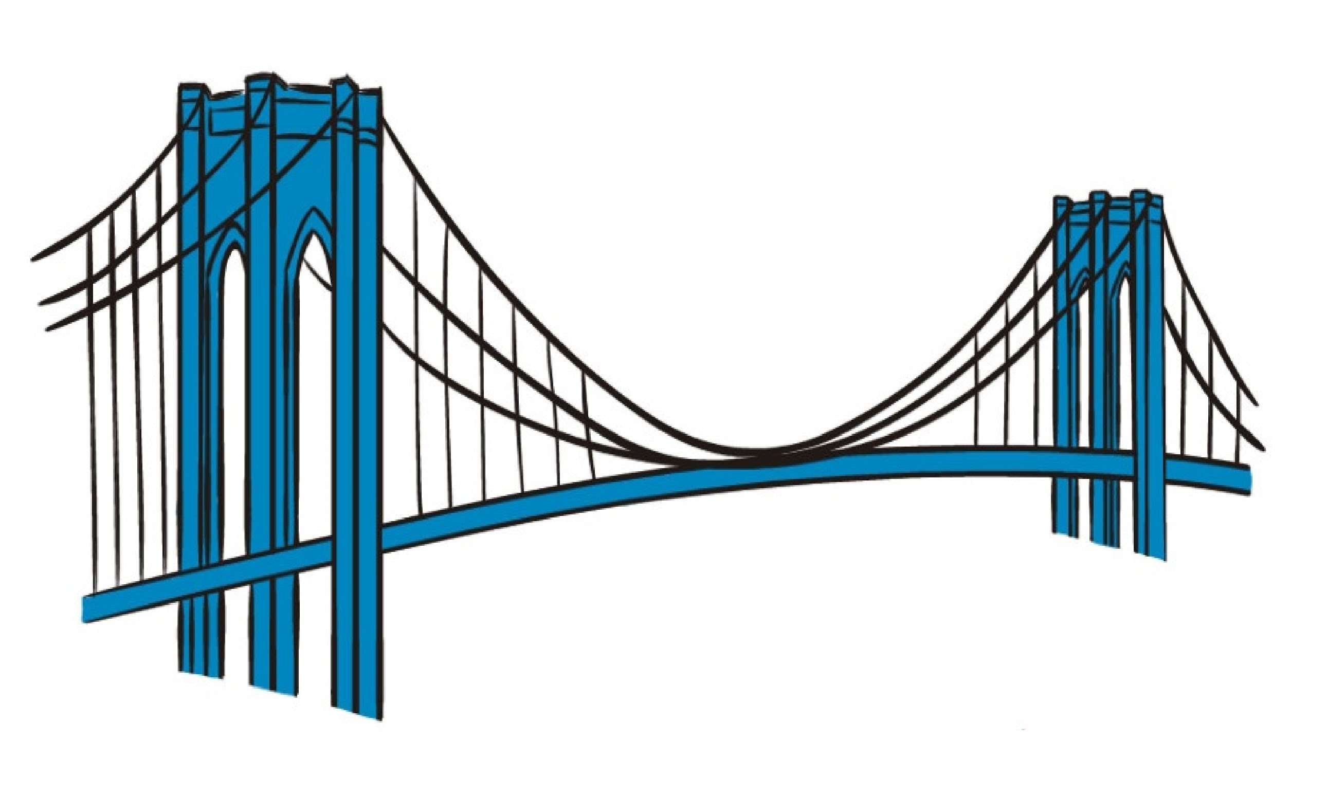 2581x1549 How To Draw A Brooklyn Bridge