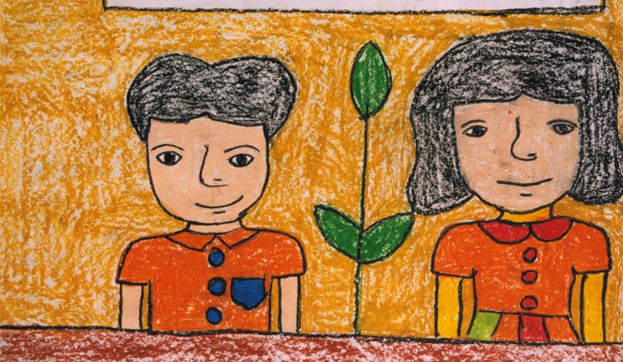 900x524 A Drawing By A 10 Year Old Girl From The Children's Village