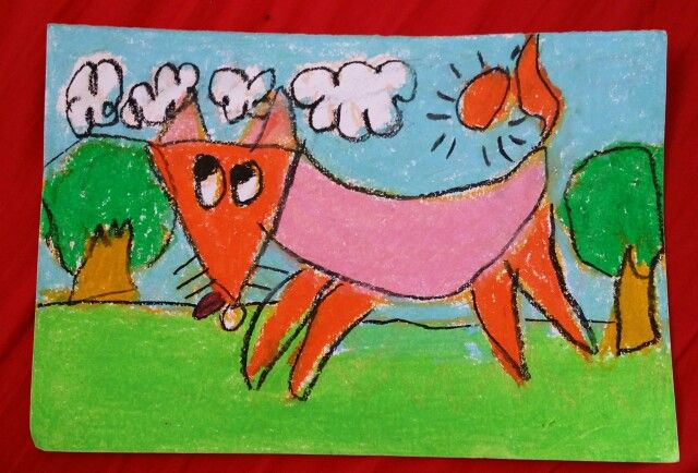 640x434 Drawn By 6 Year Old Luna