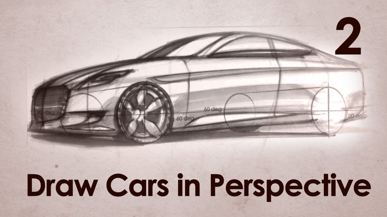 1280x720 How To Draw Cars In Perspective Part 2