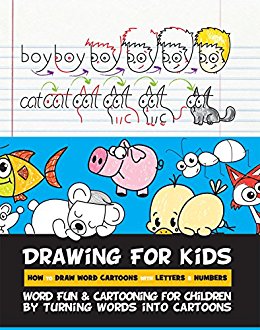 260x330 Drawing For Kids How To Draw Word Cartoons With Letters Amp Numbers