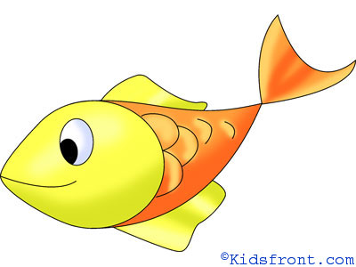 400x300 Step By Step Fish Drawing Lessons For Children. Find Out How