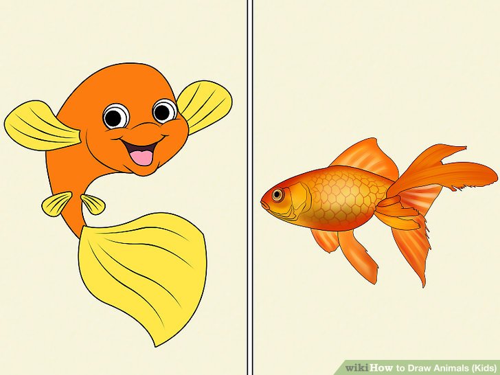 728x546 How To Draw Animals (Kids) 10 Steps (With Pictures)