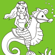 220x220 Mermaid Coloring Pages, Free Online Games, Drawing For Kids