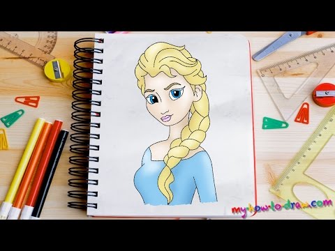 480x360 How To Draw Queen Elsa