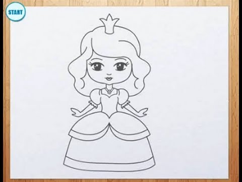 480x360 How To Draw A Princess