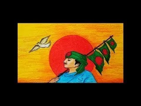 480x360 How To Draw A Scenery Of Victory Day.step By Step(Easy Draw)