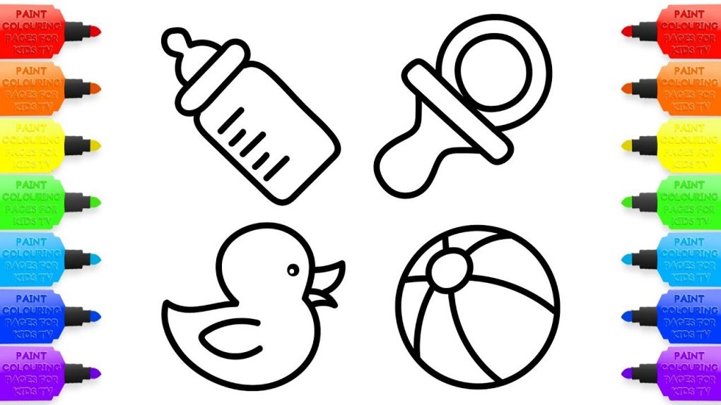 1020x574 Coloring Pages ~ Drawing Of Nature With Colour Drawing For Kids