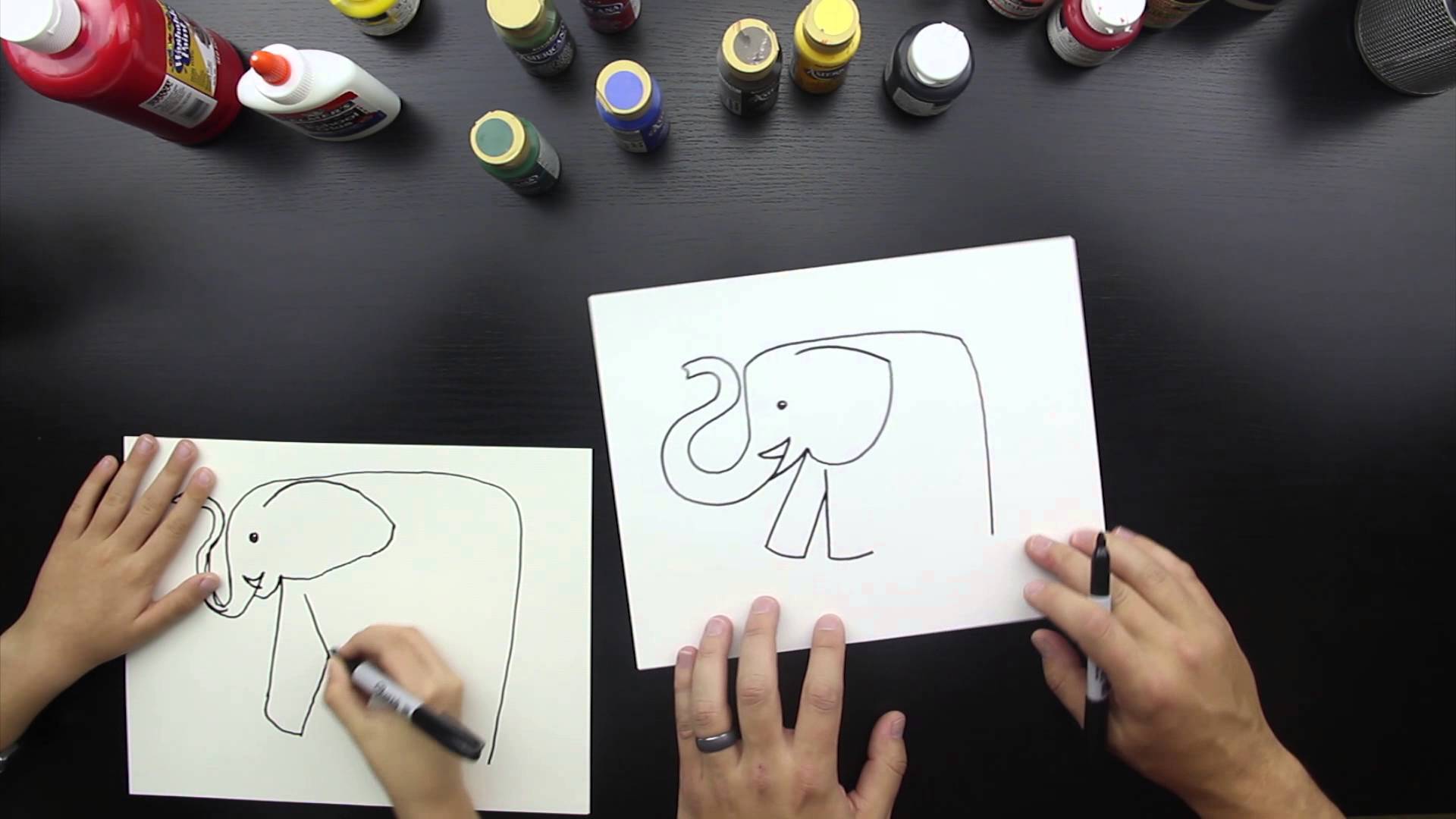 1920x1080 How To Draw An Elephant
