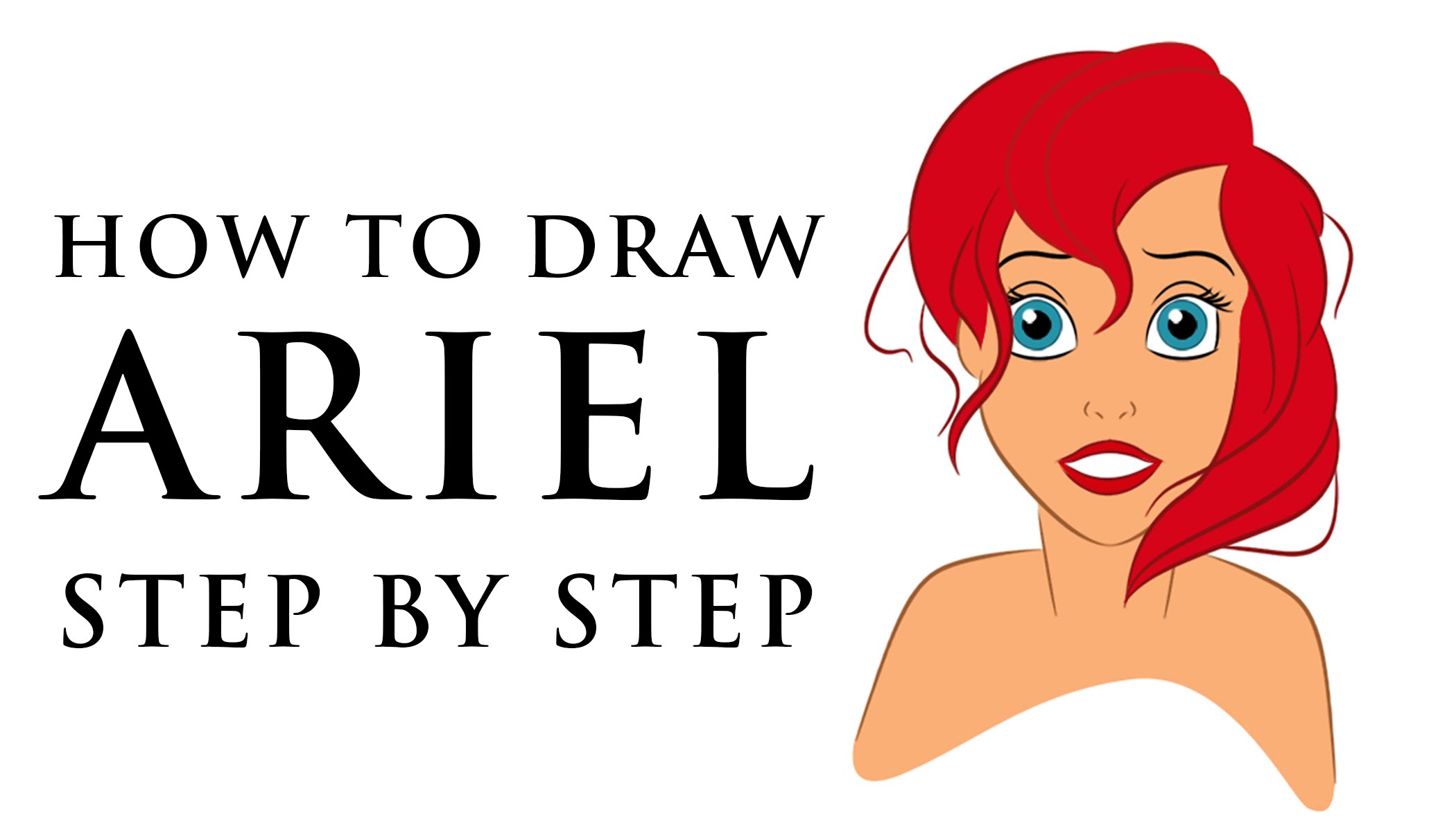 2100x1213 How To Draw Disney Princess Characters For Beginners And For Kids