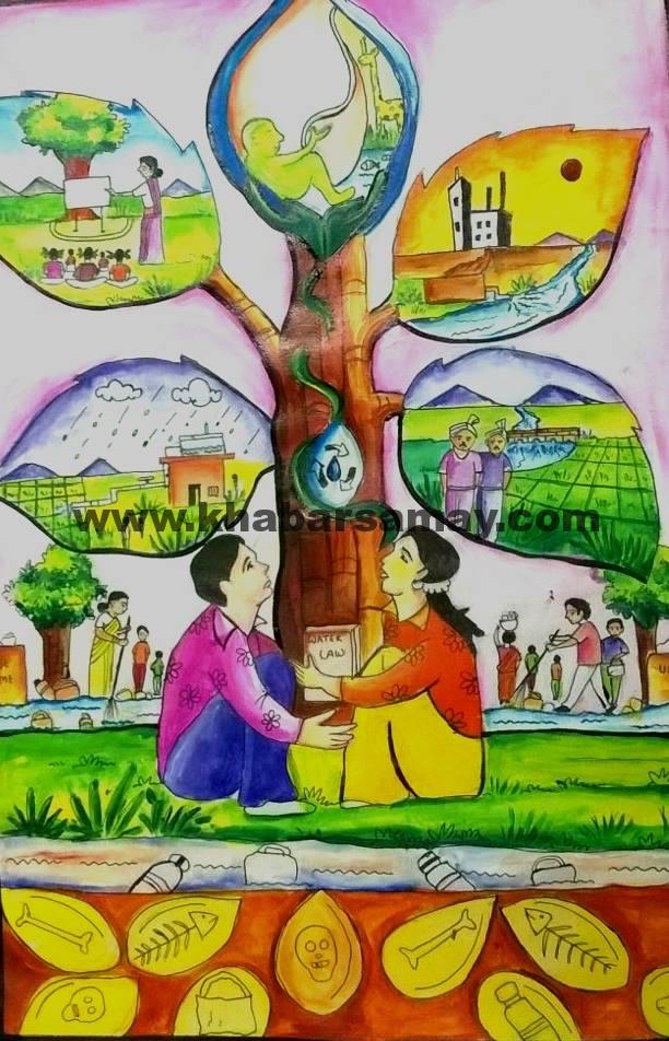 612x952 8th National Painting Competition On Water Conservation