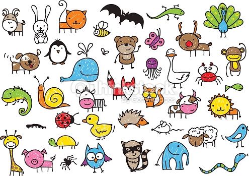 495x349 Small Cute Cartoon Animals For Drawing