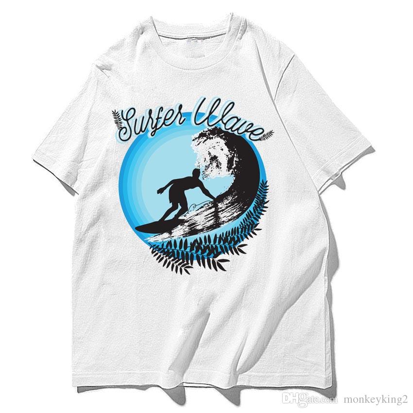 850x850 Summer Sea Beach Hand Drawing Waves Design T Shirt Vintage Rock N