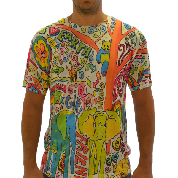 600x600 Hand Drawing T Shirt Small Home