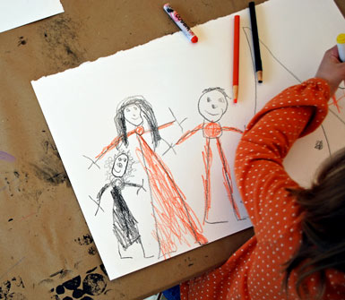 385x335 Young Children's Drawings Of People Part I Carle Museum