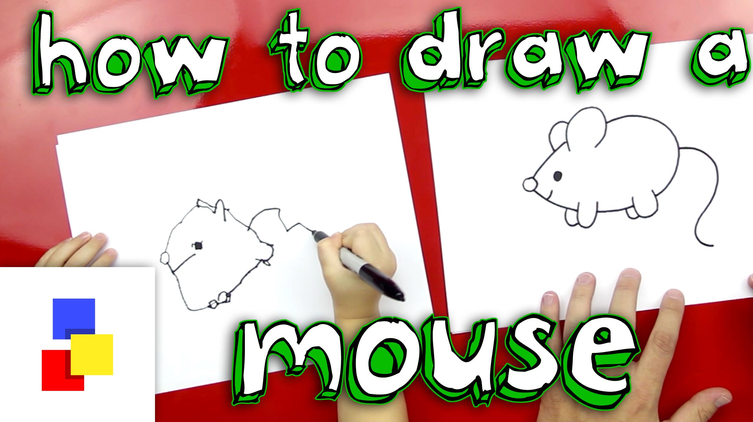 2463x1381 How To Draw A Mouse (For Super Young Artists)