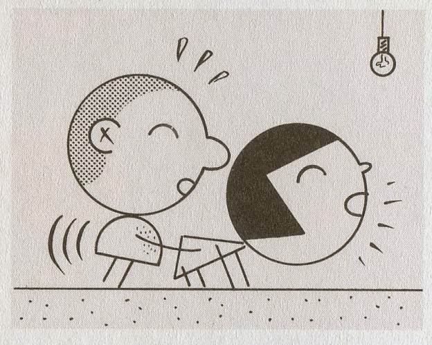 624x498 Illustration Art An Epidemic Of Circle Heads