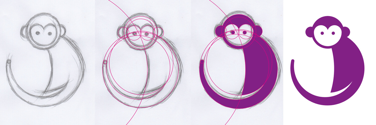 1500x499 Illustrating Animals With 13 Circles A Drawing Challenge