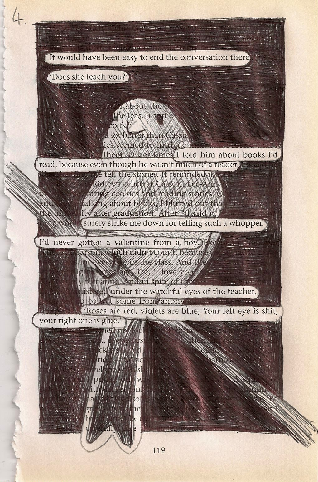 1020x1544 You Never Know The Whole Drawing On Book Pages